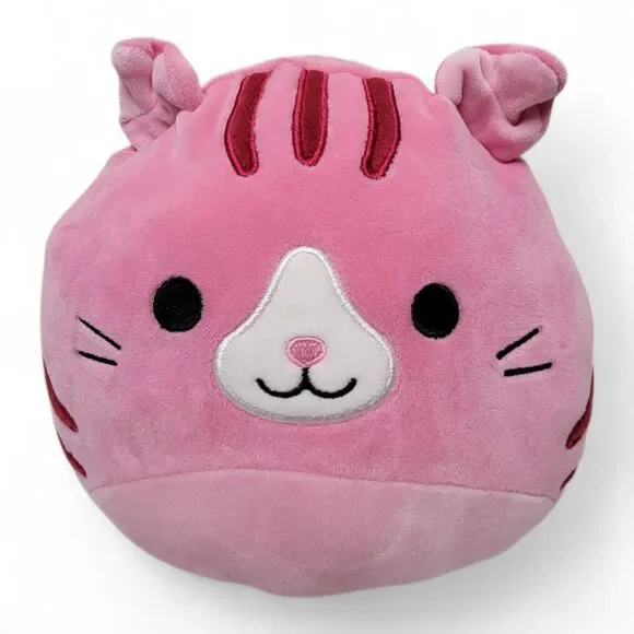 Squishmallows Geraldine Pink Cat Brock Bulldog Plush Flipamallow 9” Stuffed - Picture 7 of 9
